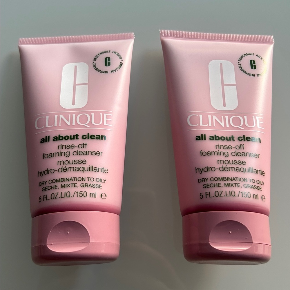 2 x All About Clean™ Rinse-Off Foaming Cleanser™ FULL SIZE